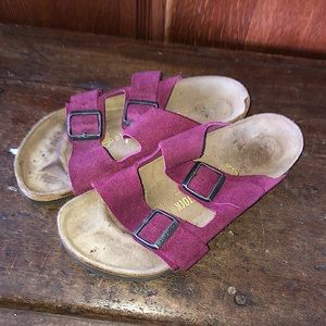 Arizona Suede Leather Birkenstocks